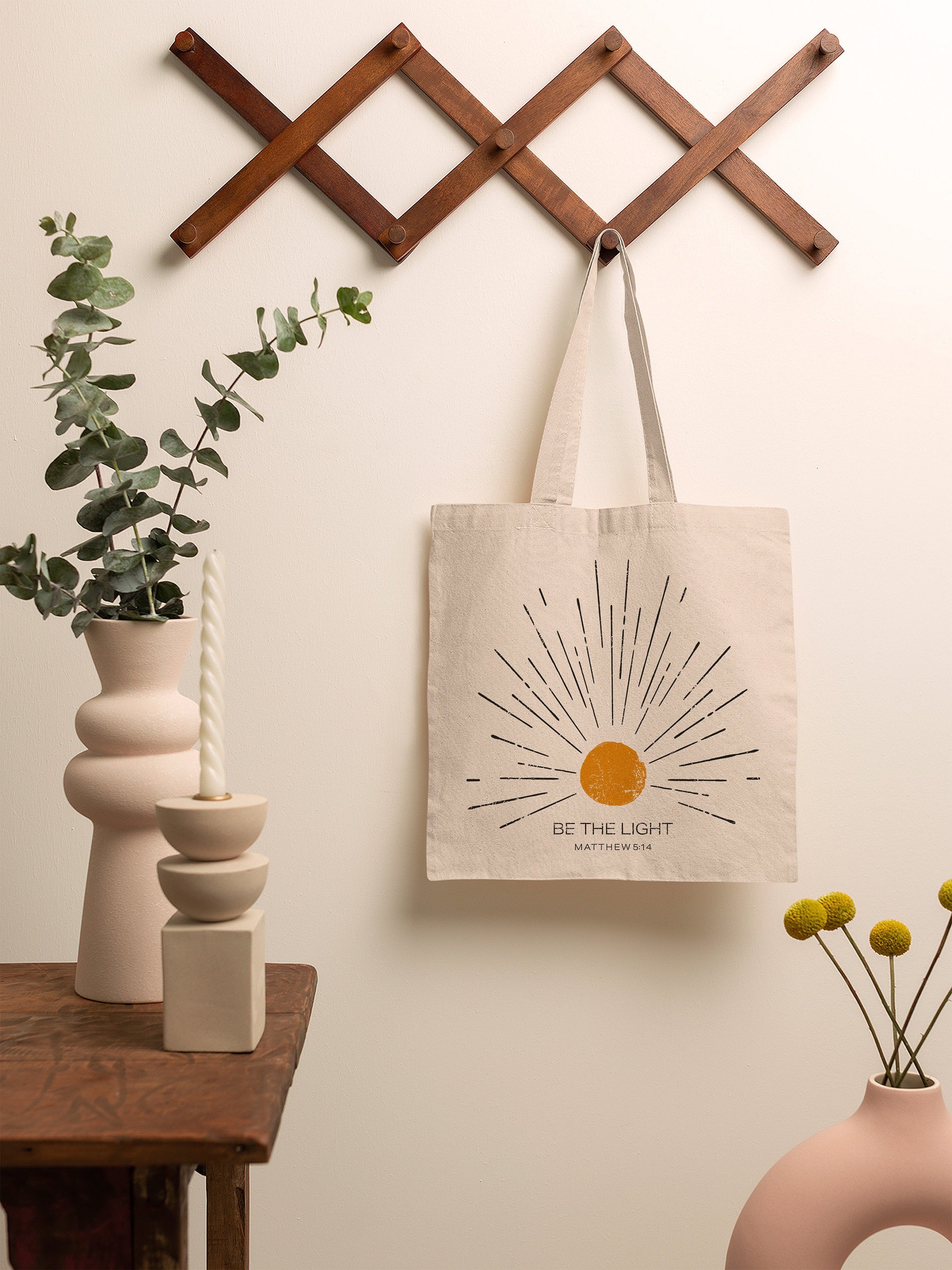 Christian Tote Bags – Jesus Canvas Tote, Church & Travel Bag, Beach Tote, Religious Gift, Christian Merch, Faith-Based Accessories
